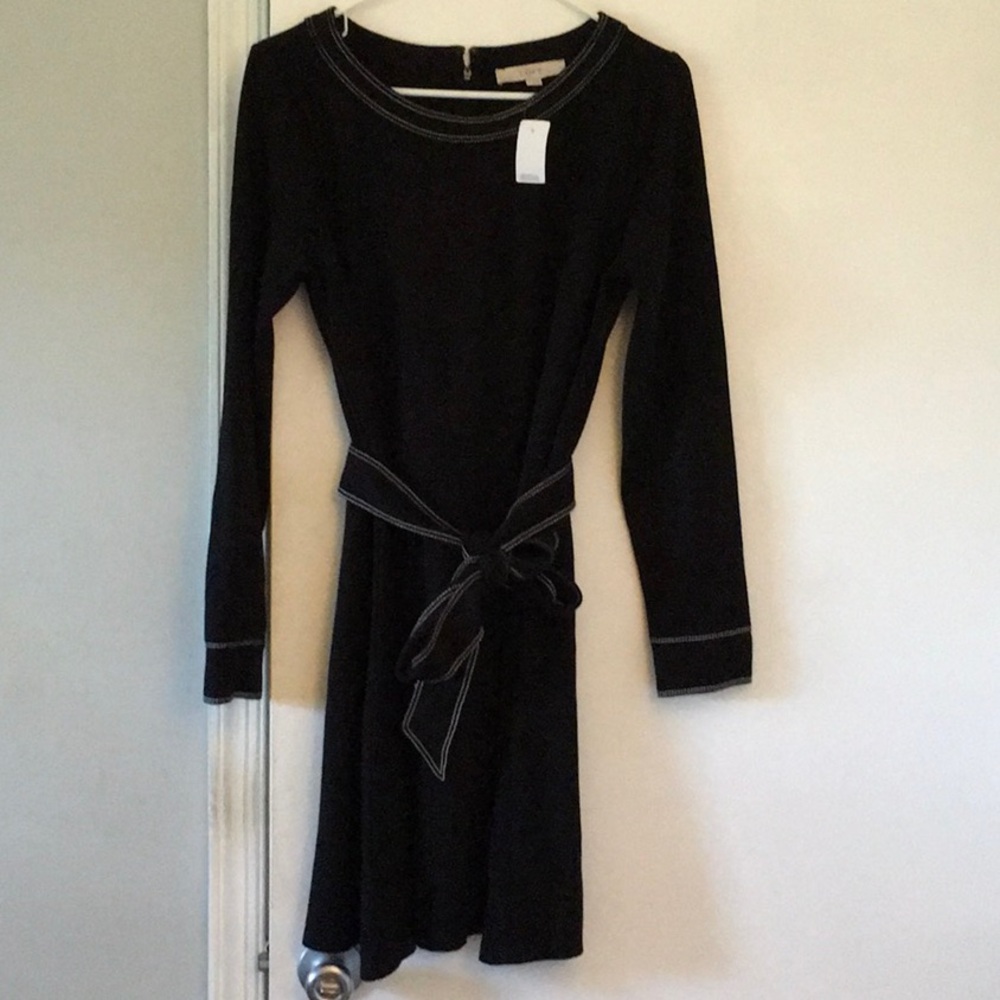 Sexy and classy belted loft dress